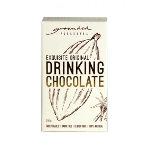Grounded pleasures drinking choc