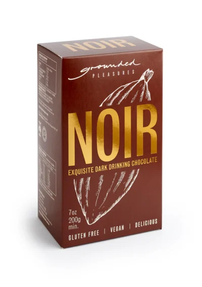 Grounded Pleasures Noir Drinking Chocolate Vegan 200g
