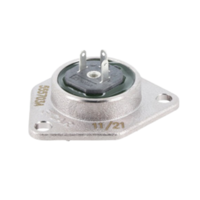 Flow meter cover with LED