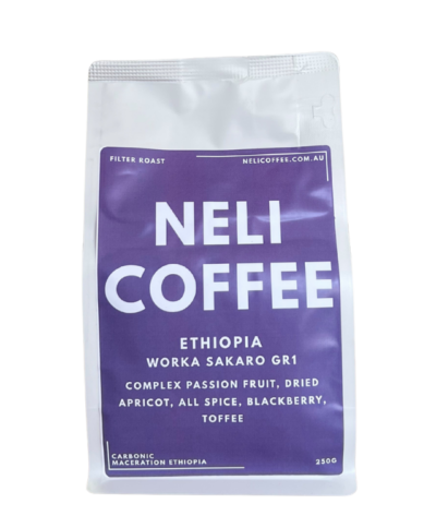 Ethiopia Worka Sakaro Gr1 Carbonic Maceration Filter Roast Coffee Beans