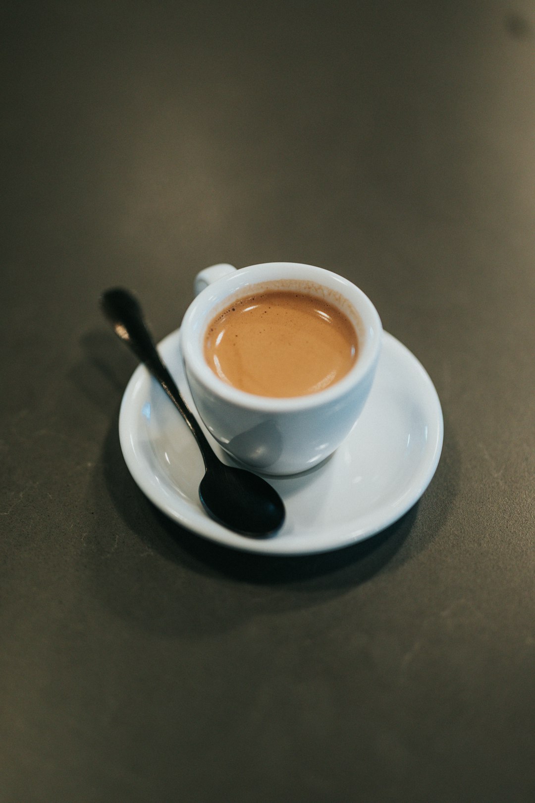 A cup of decaf coffee