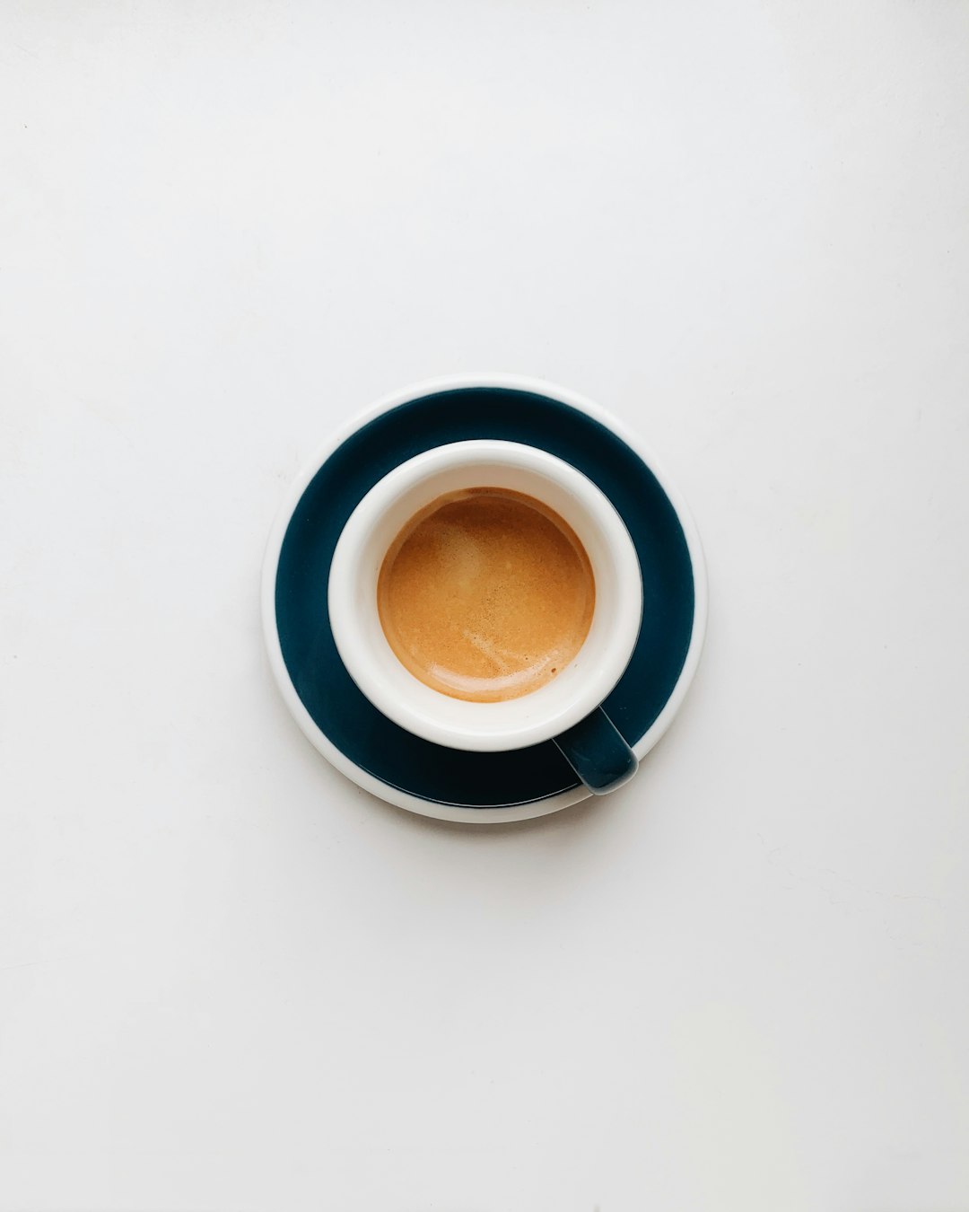 Espresso cup on saucer